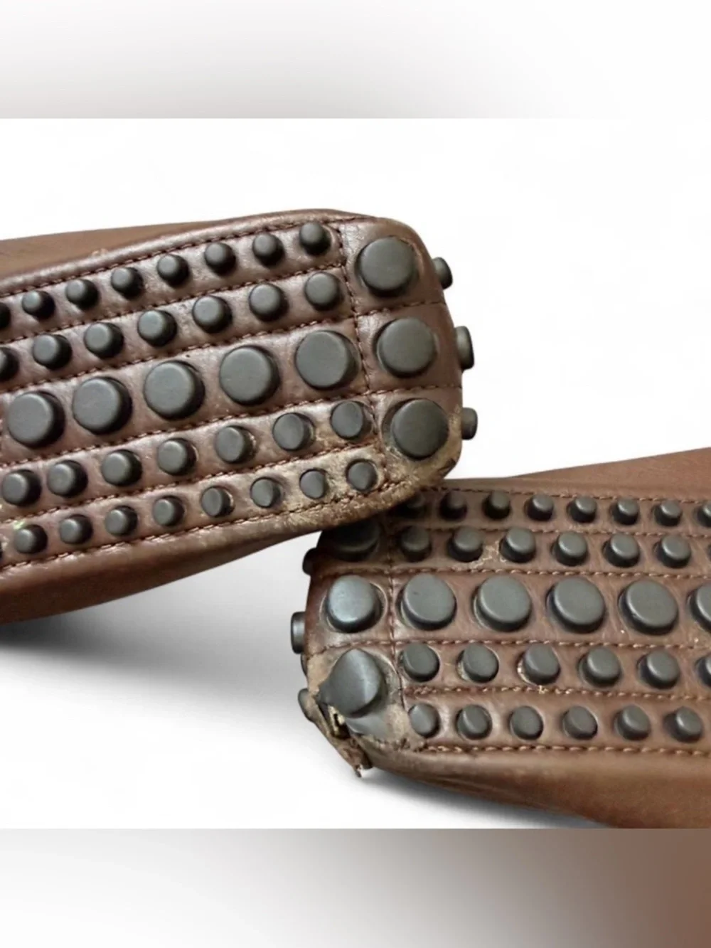 Vintage Gucci Brown Leather Loafers with Horsebit Detail - Picture 7 of 7